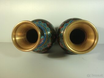 cloisonne krásny pár -vtáčik - 6
