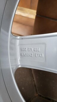 Alu R16 5x112 + zimné pneu 205/55 R16 Vw Golf, Touran, Caddy - 6