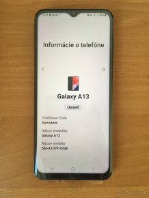 Samsung Galaxy A13 dual SIM, 4GB / 64GB, nový a nepoužívaný - 6