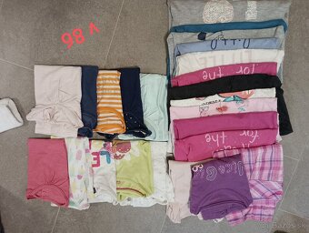 Predám dievčenské veci od narodenia  po 4 roky - 6