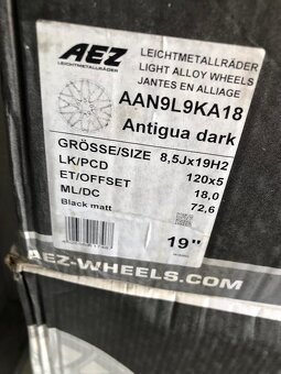 Disky Aez Antigua R19 5x120 8,5J ET18 - 6