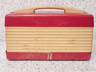 Starožitné elektronkové radio Tesla Minor / 3001 B - 6