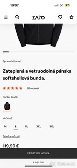 Zajo Zateplená a vetruodolná pánska softshellová bunda - 6