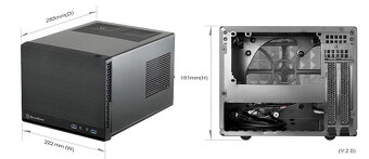 Predam SFX zdroj Fortron + skrinku Silverstone - 6