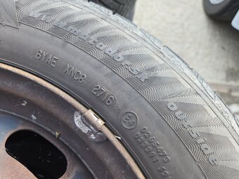 Plechové disky 4x108 + zimné pneu 195/65r15 - 6