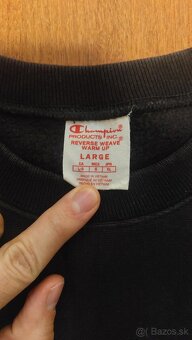 Mikina Champion čierna (L) - 6