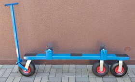 Vozík na prepravu žulových platní, kolobežka na cintorín, pr - 6