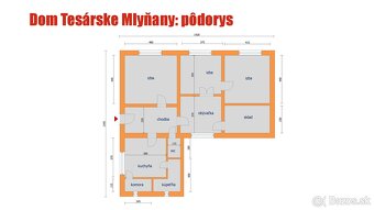 4 izbový dom v Tesárskych Mlyňanoch s veľkorysým pozemkom - 6