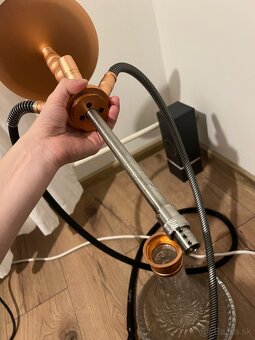 Vodná fajka aladin alux model 6 - 6