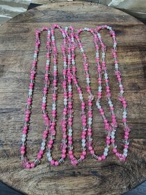 Venčeková slávnosť - korálky, náhrdelnik na gumičke - 6