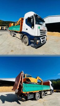 Predám IVECO STRALIS 420 €5,celková 26t,odťahovka s h.rampou - 6