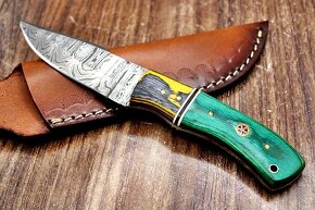 74/ Damaškový lovecký nôž - 6