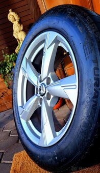 alu R18 5x112 orig. Audi, pneu 235/55,  / + Seat, Škoda, VW - 6