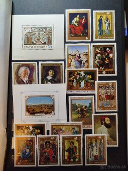 umenie - partia známok - 6