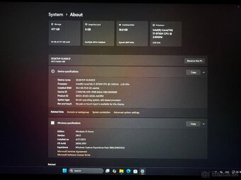 MSI GE75 Raider RTX2060 6GB Ram 16GB Memory 512Gb SSD+1TbSSD - 6