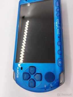 PSP 3000 rare Blossom Blue včetně boxu - 6