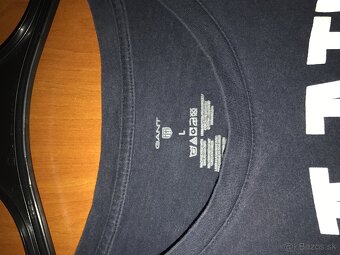 GANT originál kráľovská Modra pánske tricko L/X´ - 6