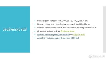 Set dizajnových stolov a stoličiek Bontempi - 6