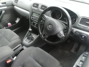 Rozpredám volkswagen golf 6 variant 1,6 tdi 77 kw - 6