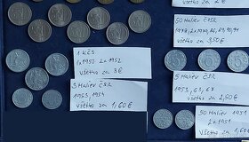 Zbierka mincí - Československo - 6