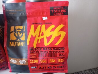 Gainer Mutant Mass 6,8kg a 2,3kg,Creatin Monohydrát 500g,1kg - 6