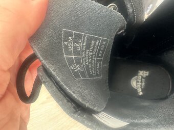 Dr. Martens čierne členkové čižmy - 6