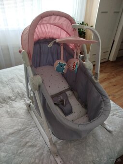 detská postieľka, hojdačka,stolička - 6