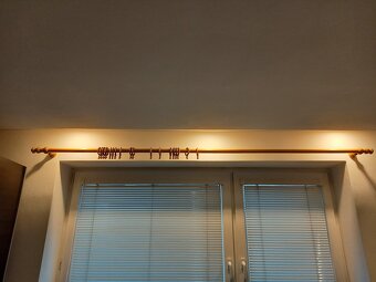 Drevené garníže 230 cm + 150 cm - 6