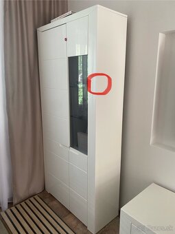 Obývacia stena, skrinka, vysoký lesk - 6