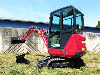 Pásové rýpadlo Yanmar SV15VT minibager (1.700kg) záruka - 6