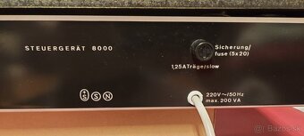 Predám vintage receiver Steuergerat 8000 - 6
