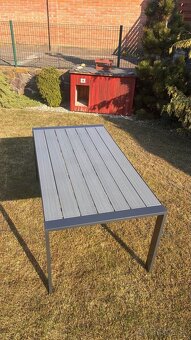 Hliníkový záhradný stôl 176x90 - 6