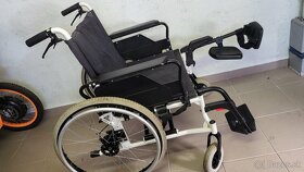 invalidny vozík XXL 59cm pre širšie ťažšie postavy do 200kg - 6