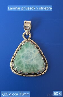 Larimar, Pink larimar, mesačný kameň - 6
