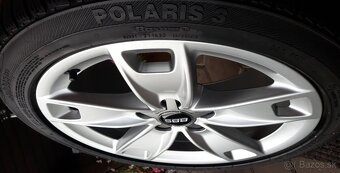 alu R17 5x112, pneu 225/45 orig. Audi A3 + Golf Octávia Leon - 6