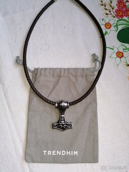 Predám vikingsky náhrdelník Thorove kladivo Mjölnir - 6