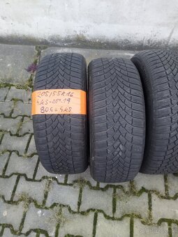 205/55 R16 Bridgestone 4 zimné doveziem - 6