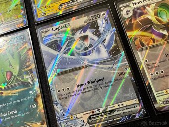 Pokemón MEGA EX balík A: 6x EX + 3x rare + Charizard darček - 6