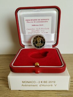 2€ mince MONACO PROOF 2019-2024 - 6