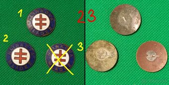 Odznaky - konvolut č. 4 - 6