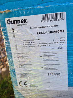 Kotvy na zatepľovanie Gunnex/Magnum 10×260 mm – 213 ks - 6