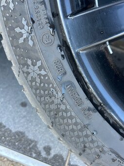 Originál BMW disky na zimných pneu 245/45 R18 Continental - 6