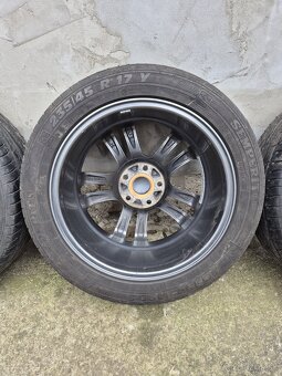 Predám elektróny a pneumatiky 5x112 235/45/R17 - 4ks - 6