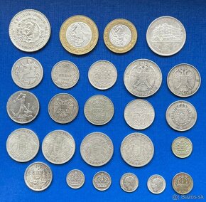 Strieborné mince Nemecko a svet BK aj Proof - 6
