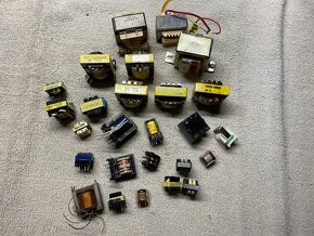 Transformátory, Tranzistory, Integrované obvody, Motorčeky - 6