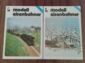 Časopis Modell Eisenbaner roky 1984 - 1988 - 6