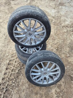 Predám elektróny 5x112r17 originál VW GROUP - 6