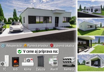 Predaj 4i RD Pieštany - Sokolovce 135m2 / 5a - 6