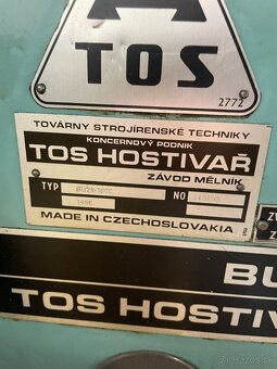 Hrotová bruska TOS BU28/1000 - 6