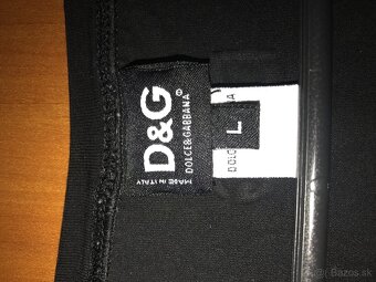 D&G originál black damske tricko kolekcia top model  M/L - 6